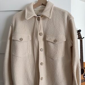 GORGEOUS Aritzia Ganna shirt jacket